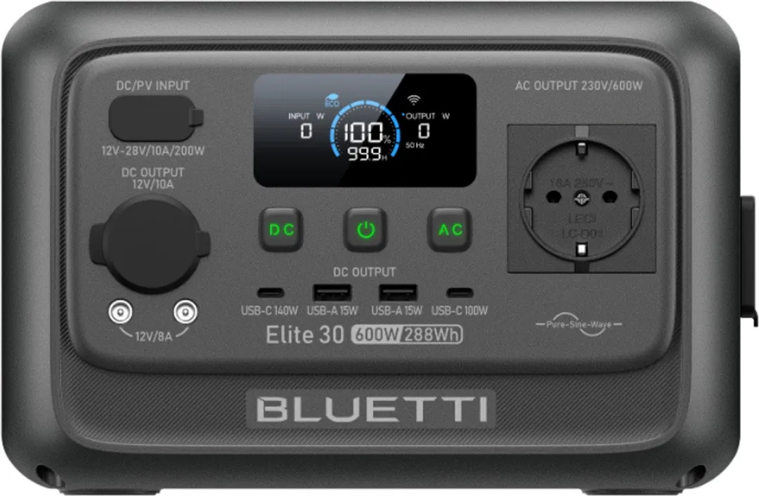 Bluetti Elite 30 V2 Powerstation 600W