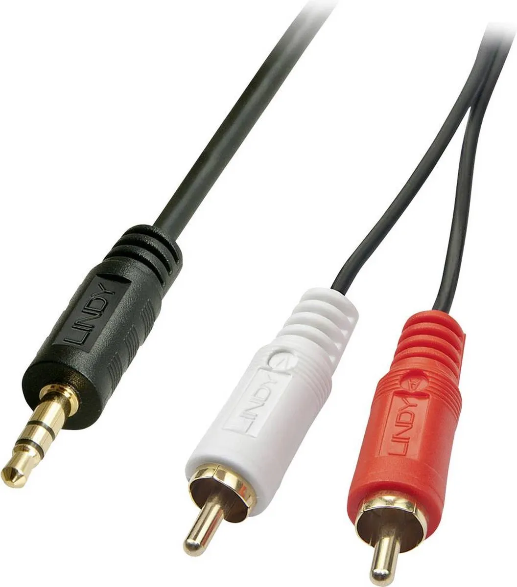Lindy 35680 Audio Jack naar RCA Kabel