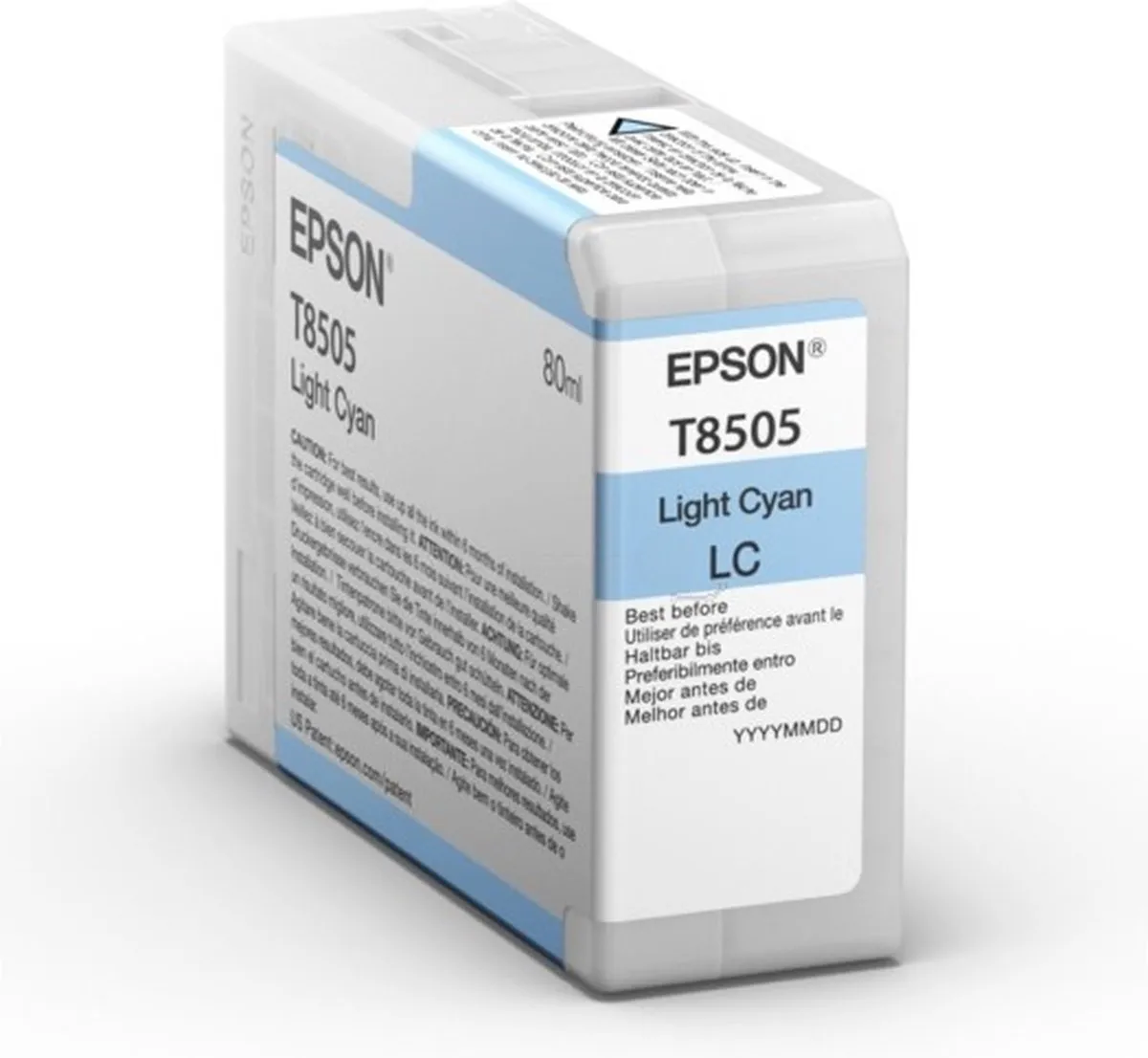 Epson T8505 Licht Cyaan Inktcartridge - 80ml