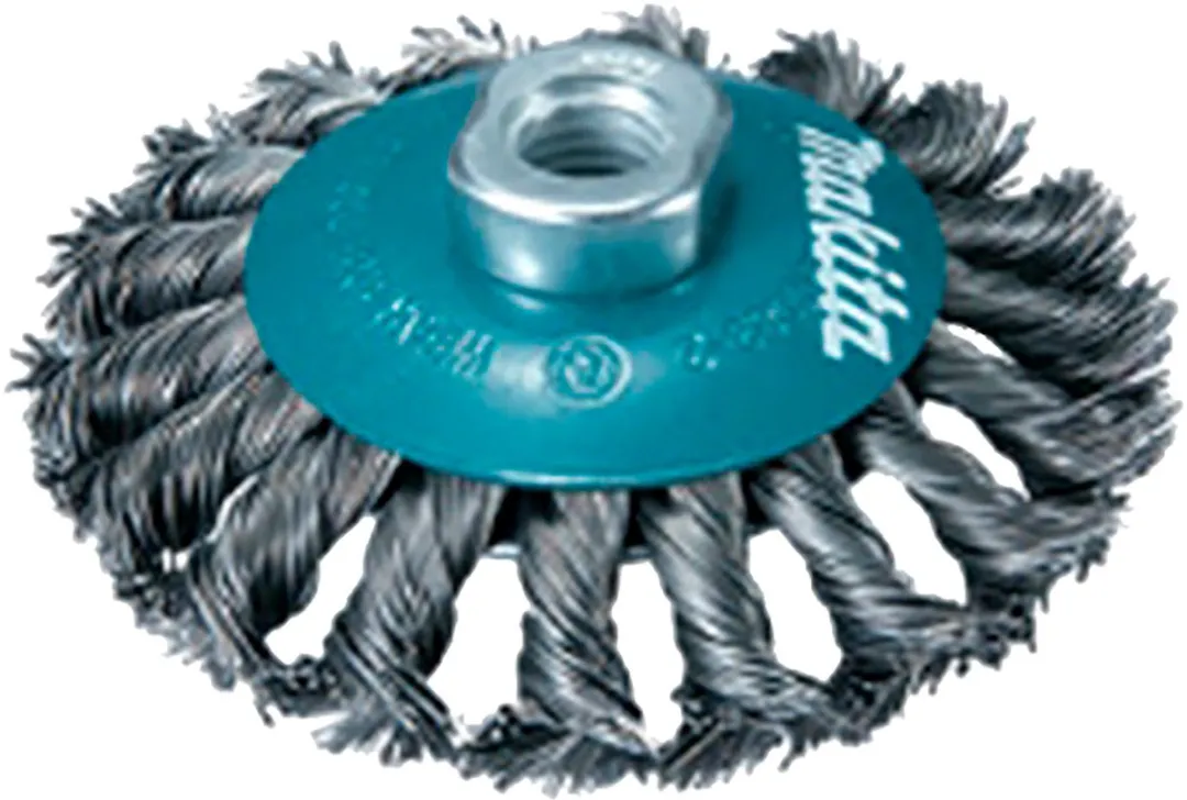 Makita Conische Borstel 115xM14 INOX