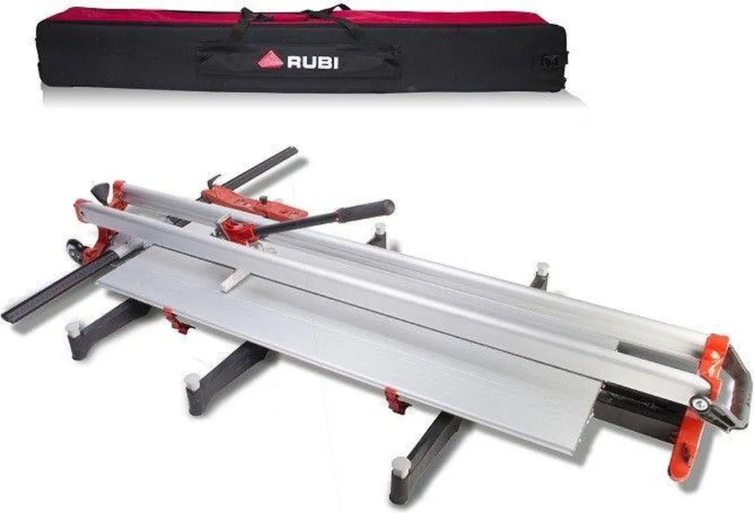 Rubi TZ-1300 Tegelsnijder 130cm - Zwart/Rood/Zilver