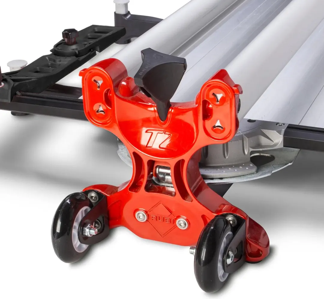 Rubi TZ-1300 Tegelsnijder 130cm - Zwart/Rood/Zilver - afbeelding 6 van 6