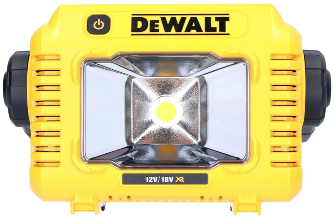 DeWalt DCL077 D1 Draadloze LED-werklamp 12/18V 2000lm IP54 - Geel/Zwart