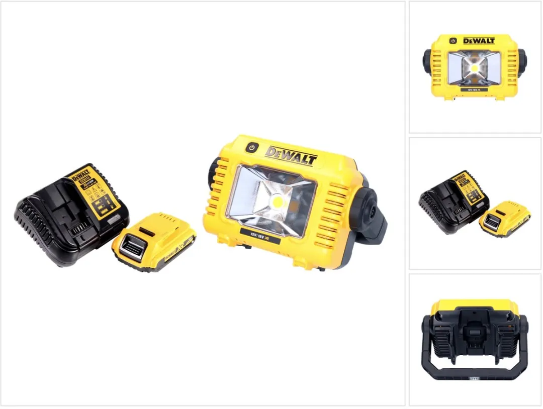 DeWalt DCL077 D1 Draadloze LED-werklamp 12/18V 2000lm IP54