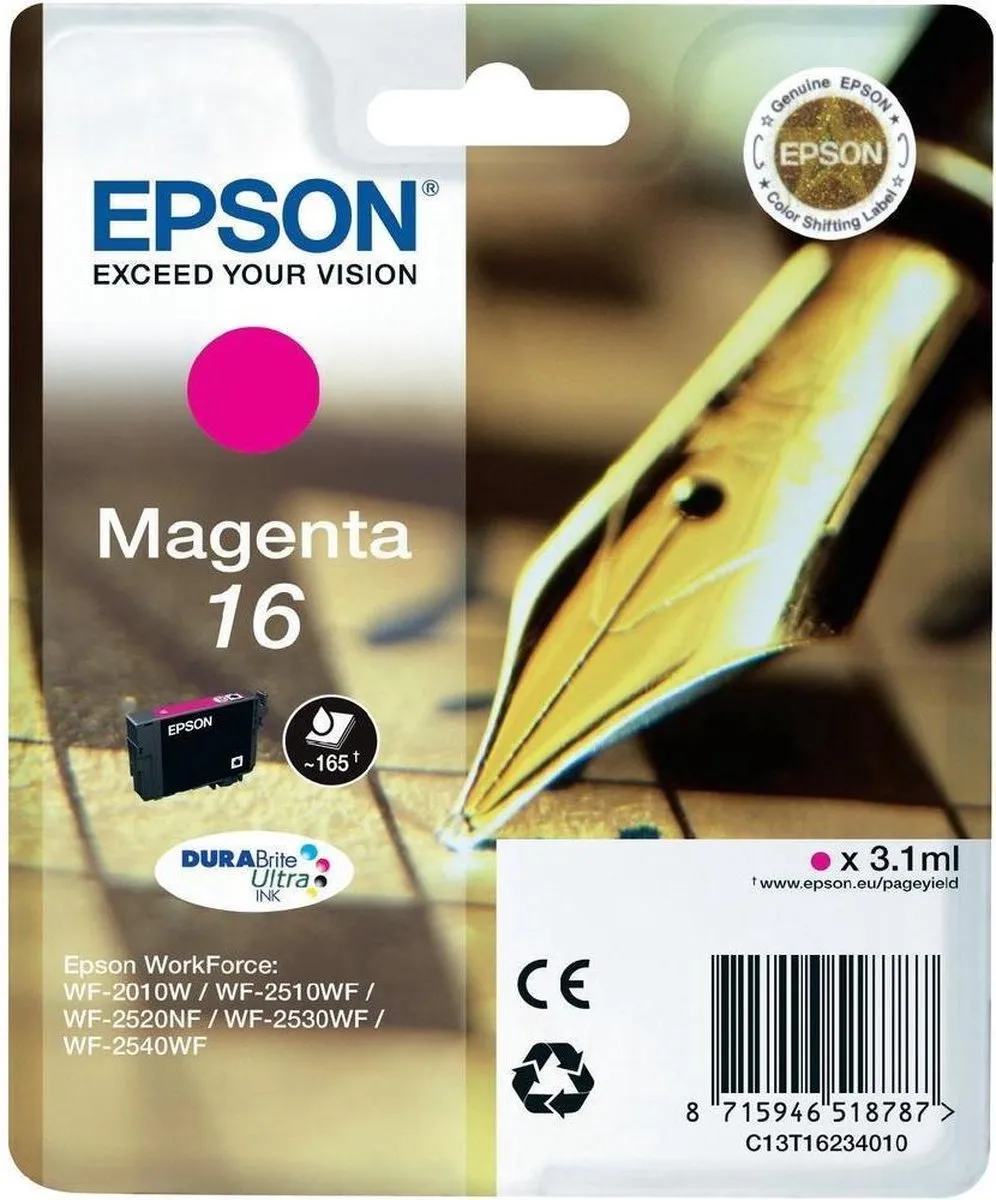 Epson C13T16234010 Magenta Inktcartridge