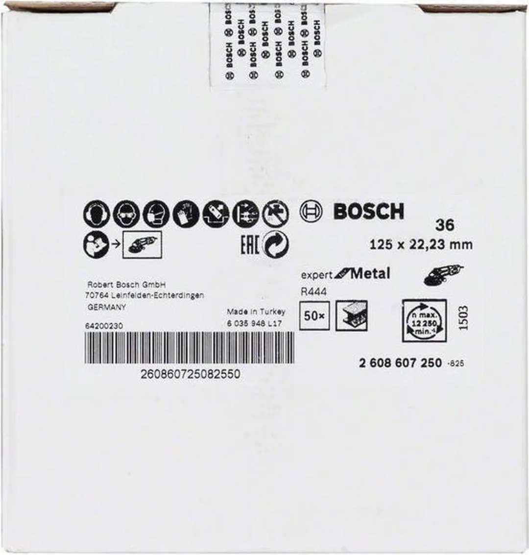 Bosch Fiberschuurschijf 125mm Korund