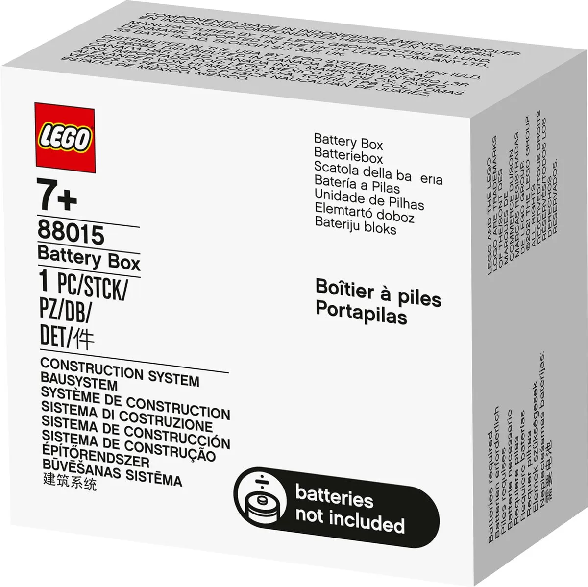 LEGO Batterijhouder 6x AA - Meerkleurig