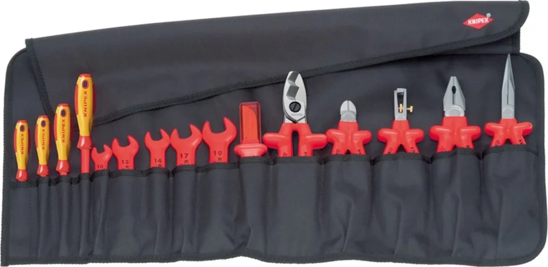Knipex 98 99 13 Gereedschaproltas 15-delig