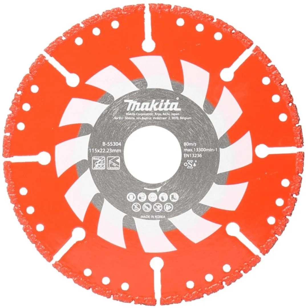 Makita B-55304 Diamantschijf 115mm Rescue