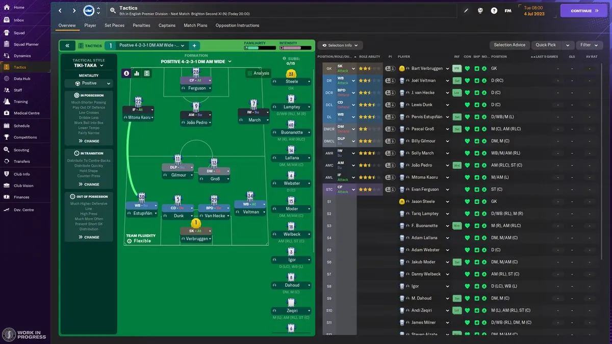 Sega Football Manager 2024 PS5