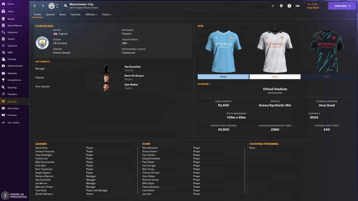 Sega Football Manager 2024 PS5 - afbeelding 6 van 6