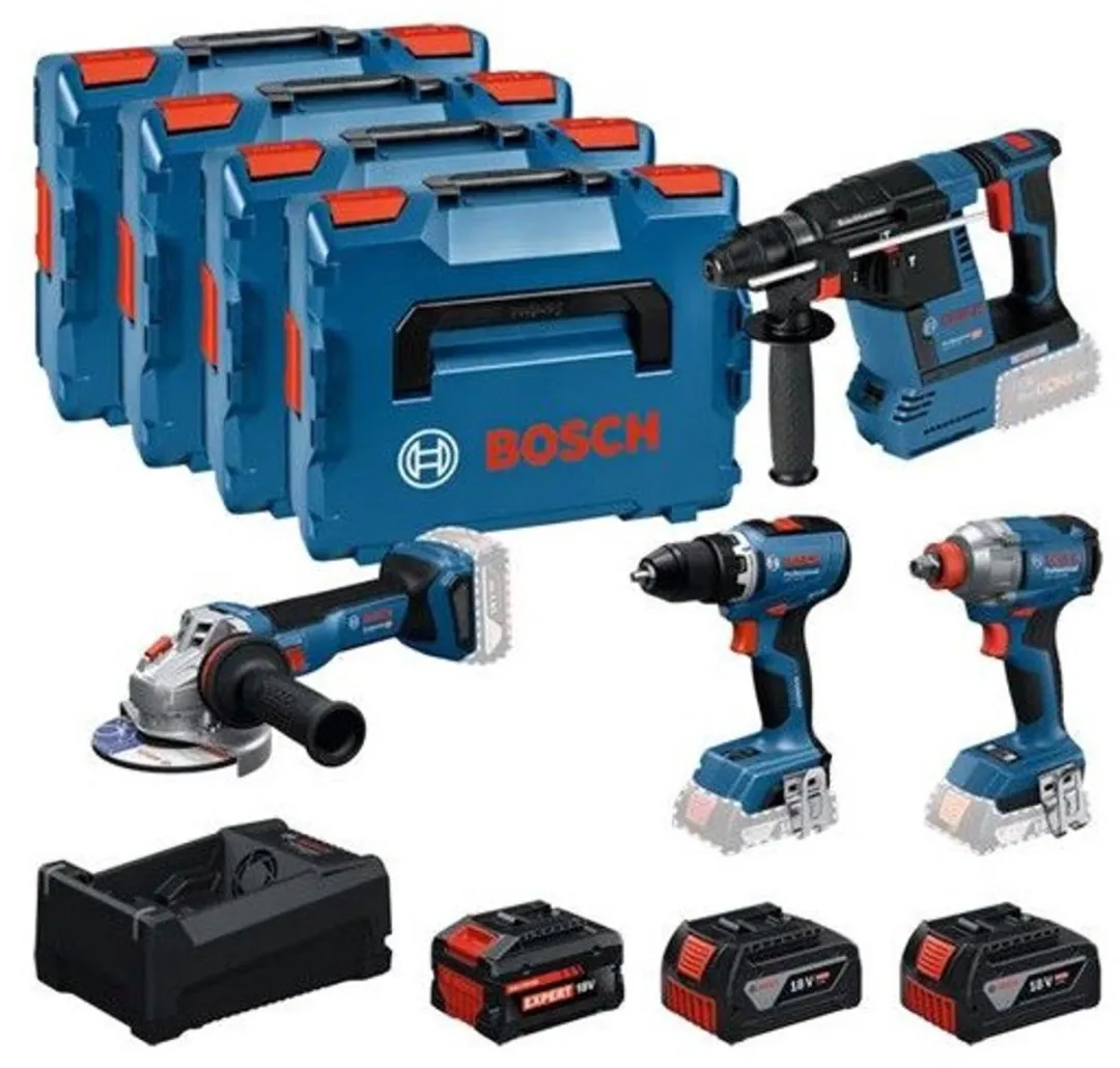 Bosch Professional 4-Toolkit 18V
