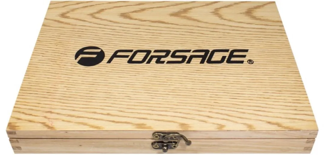 Forsage 38-delige 1/4" Gereedschapsset - Stalen behuizing