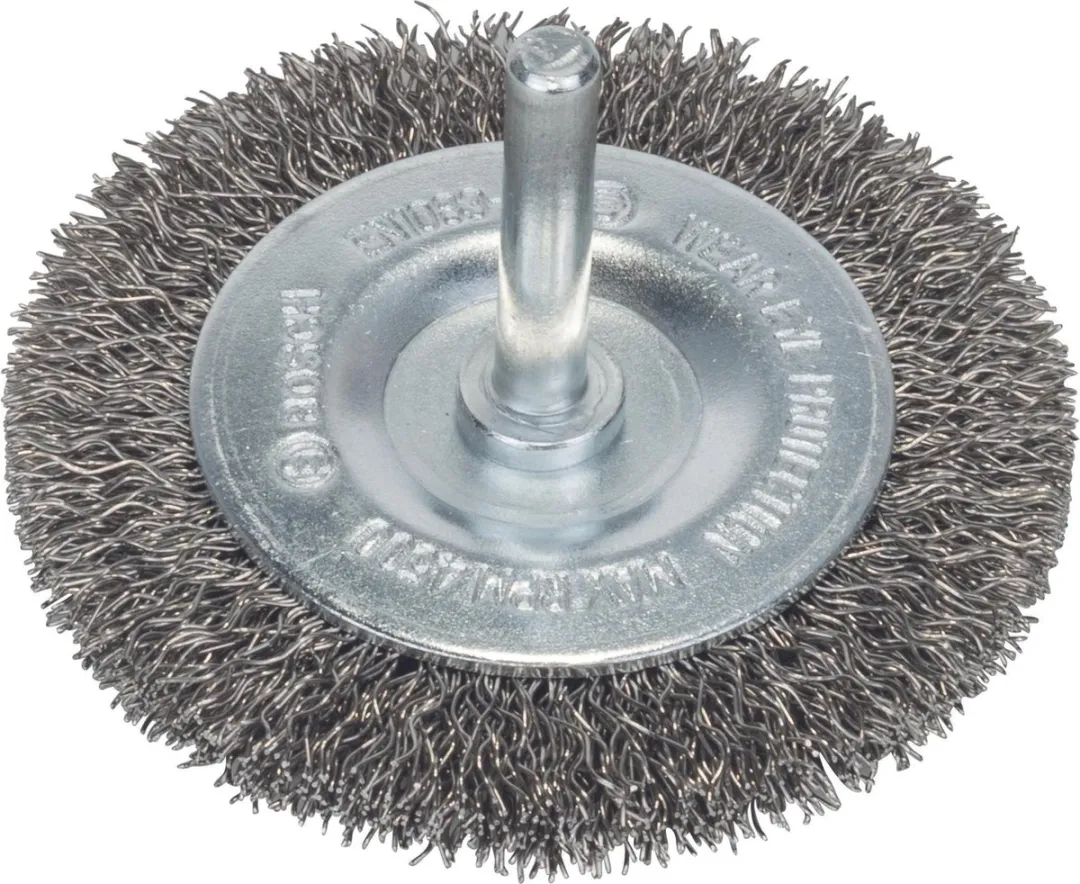 Bosch Professional 6mm Schijfborstel 70 Gegolfd RVS