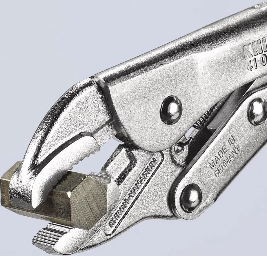 Knipex 4104180 Klemtang 180mm - Zilver/Rood