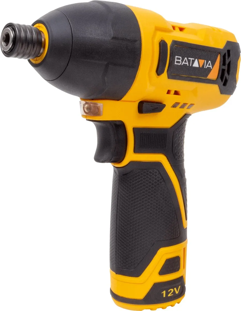 Batavia 12V Accu Slagschroevendraaier EC1_7064215 - 2.0Ah Incl. USB-C