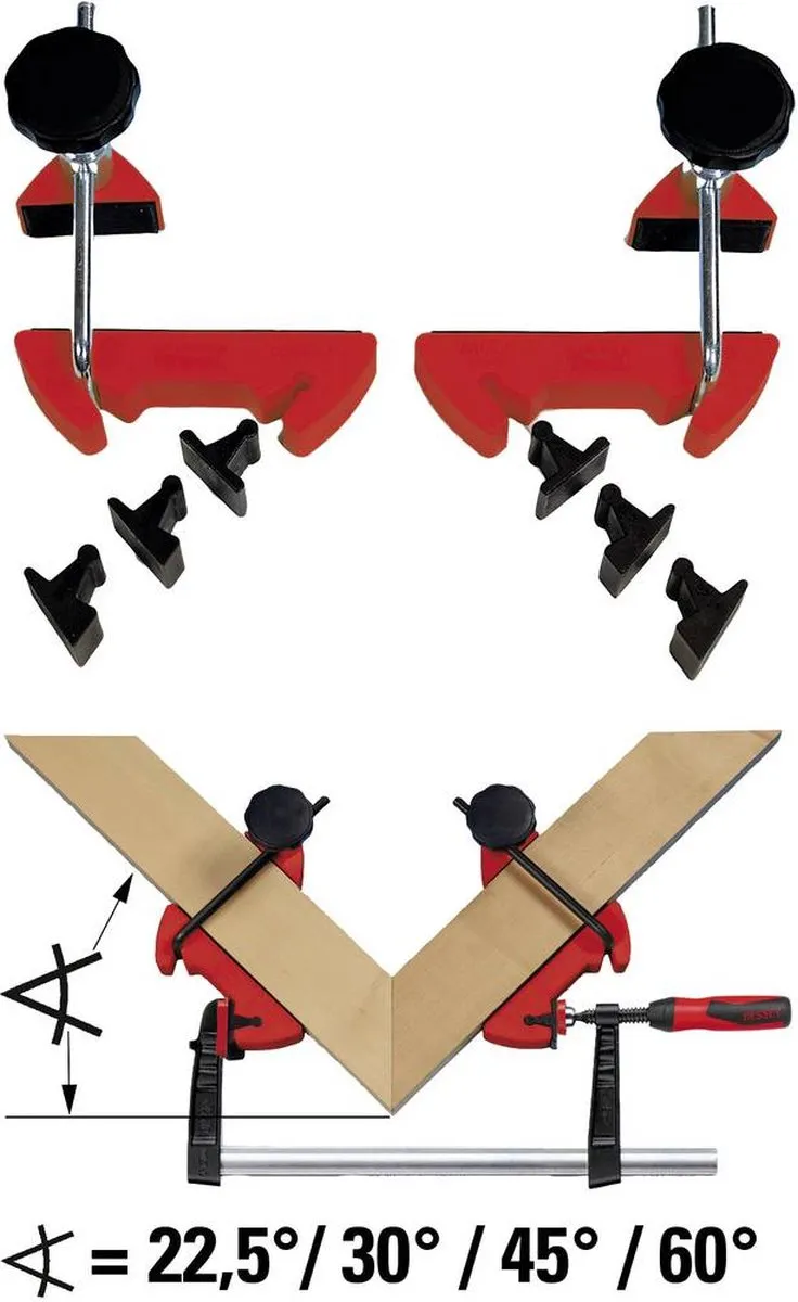 Bessey MCX Ponning-Spansysteem MCX