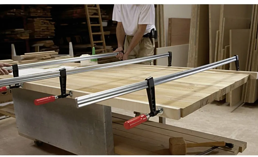 Bessey Tgk100 Lijmtang 1000x120mm - Blauw/Geel
