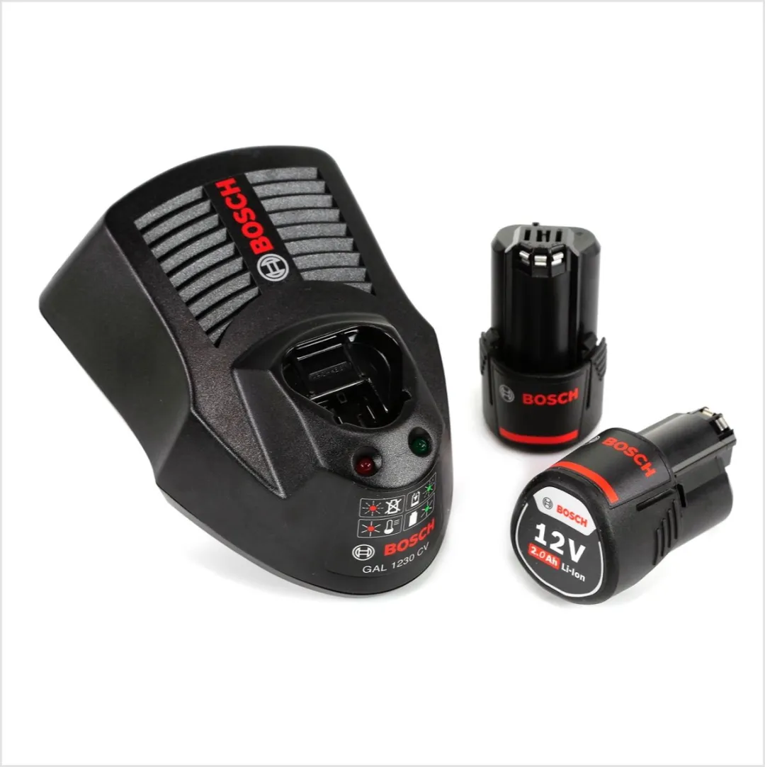 Bosch Professional GLI 12V-300 Acculamp - 2x GBA 2.0Ah Accu + Oplader