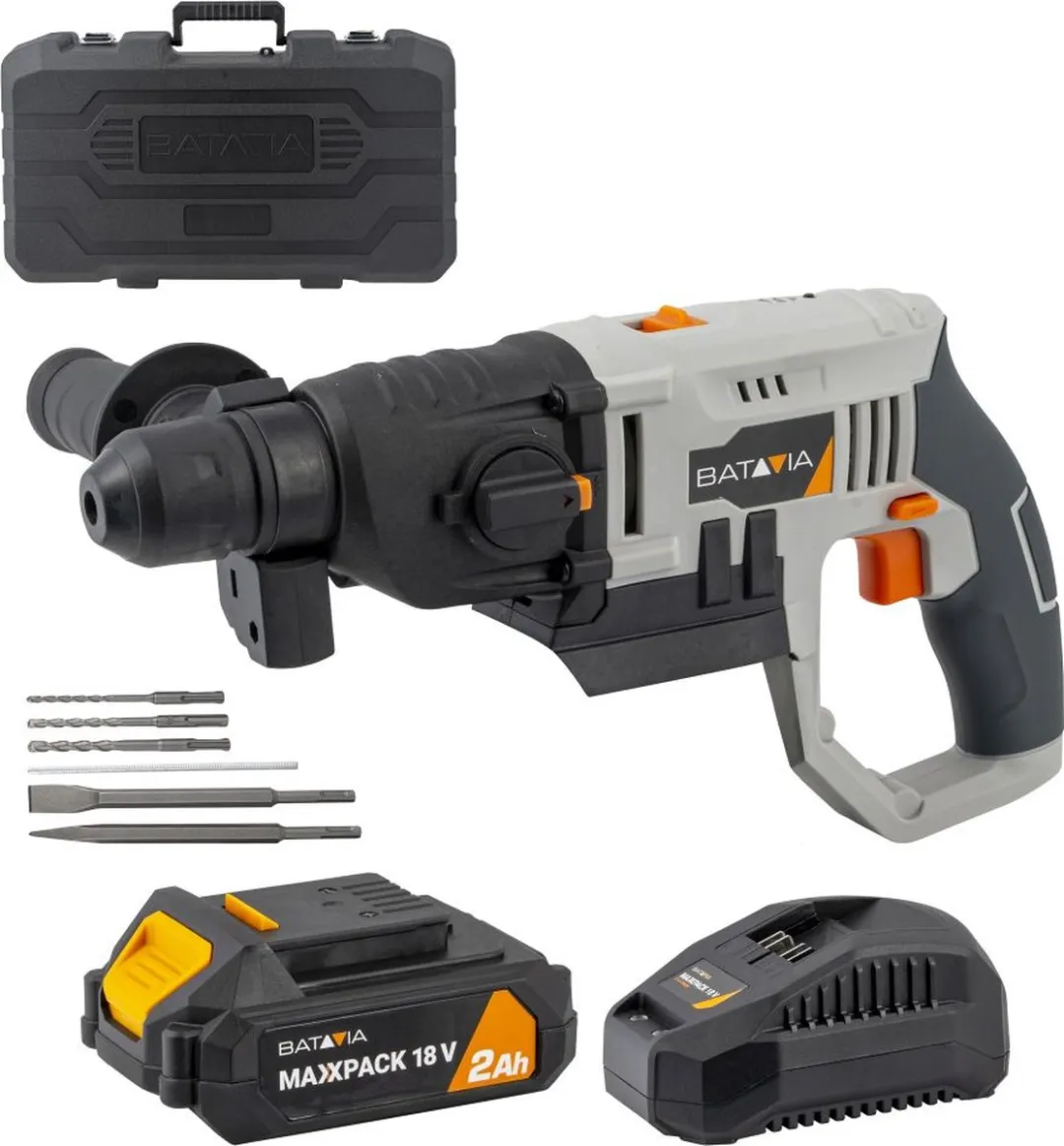 Batavia Accu 18V Boorhamer SDS+ 7062511 - 2 Versnellingen