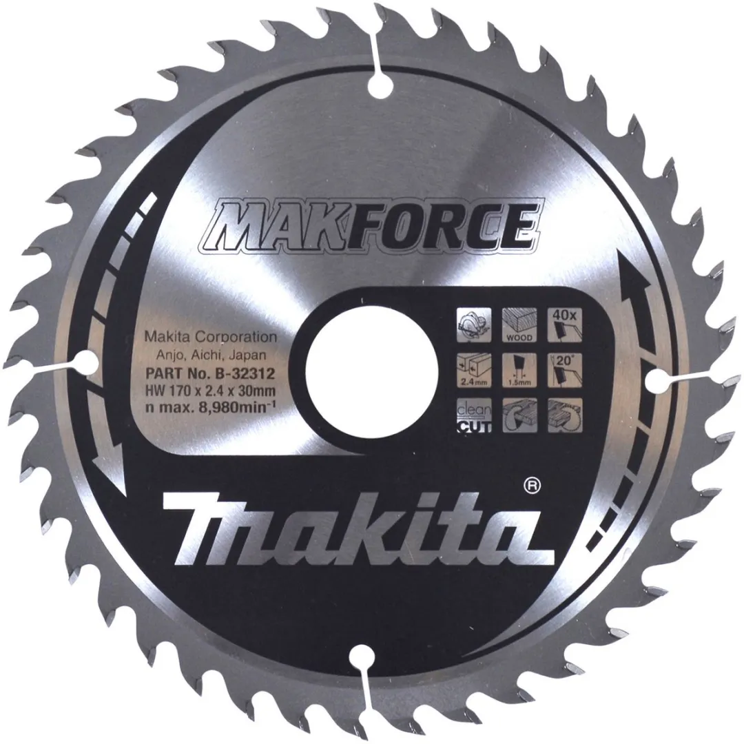 Makita MAKFORCE Zaagblad B-32312