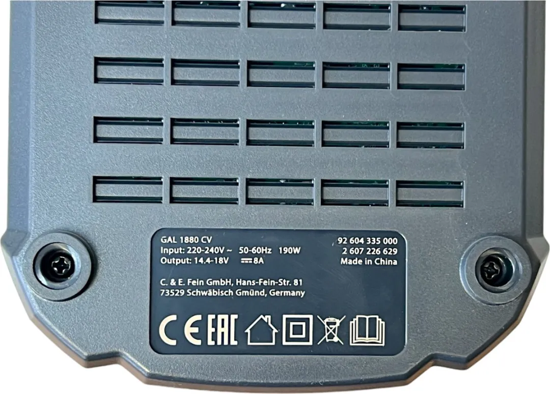 Fein GAL 1880 Acculader - MPN 92604335010
