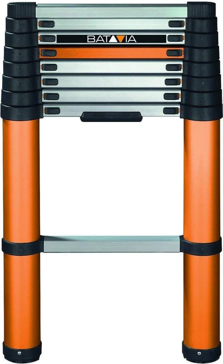 Batavia Telescoopladder 263cm - 9 Delen - Max 150kg
