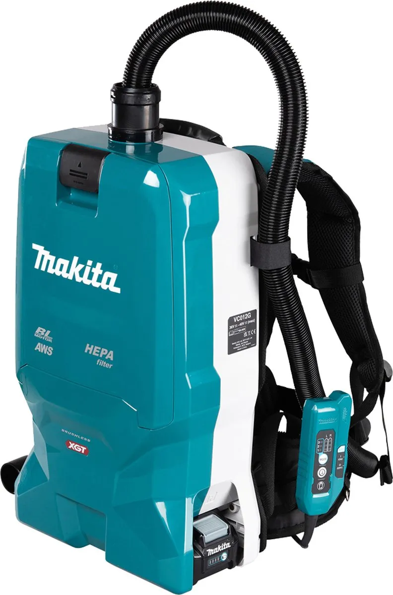 Makita VC012GZ01 Accu Rugstofzuiger 40V max