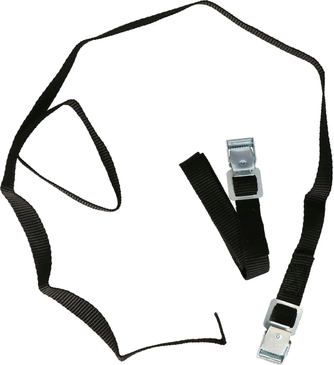 Bellatio Design Spanbanden 2 Stuks - 75cm - Zwart