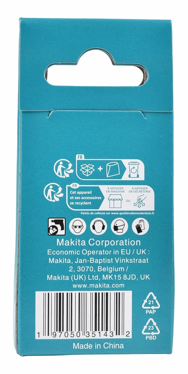 Makita Glasboor D-78405 - 3x51mm