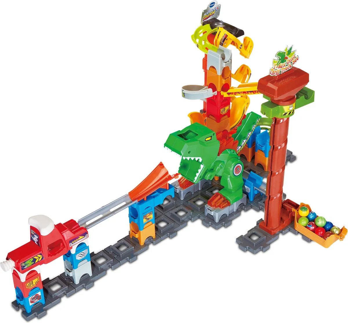 VTech Marble Rush Dino Adventures XL400E Knikkerbaan - 109 Delen