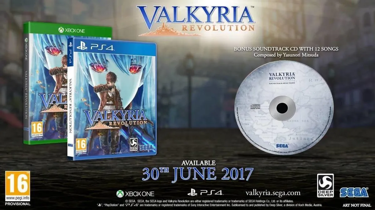 Sega Valkyria Revolution - PS4