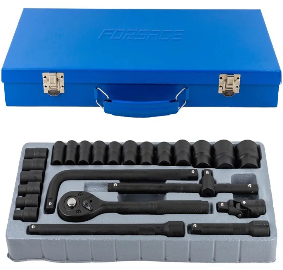 Forsage Dopsleutelset 1/2" 8-32mm 24-delig