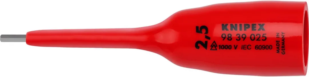 Knipex Dopsleutel 3/8" 2.5mm