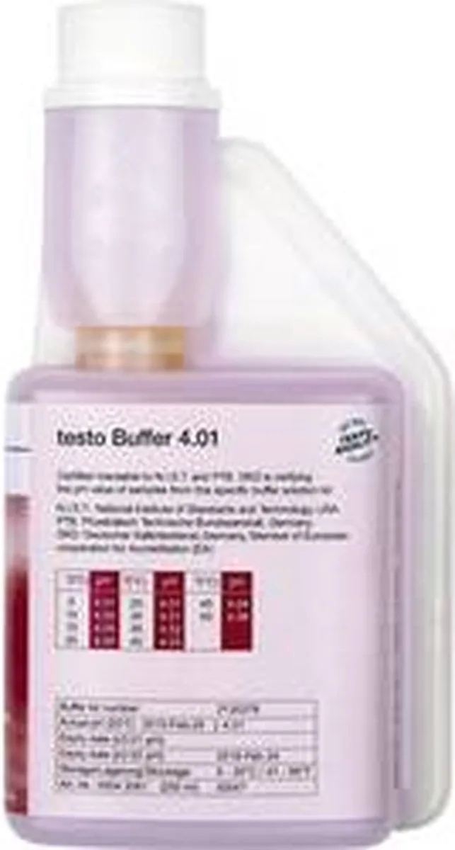 Testo pH-Bufferoplossing 250ml