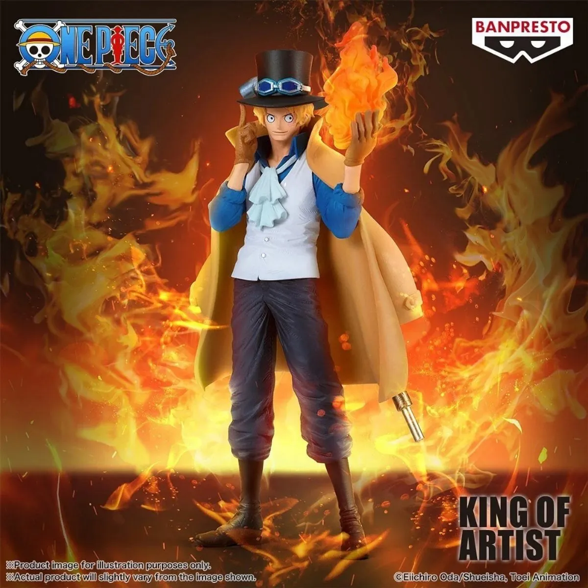 Bandai One Piece King Of Artist Sabo Figuur - Multicolor