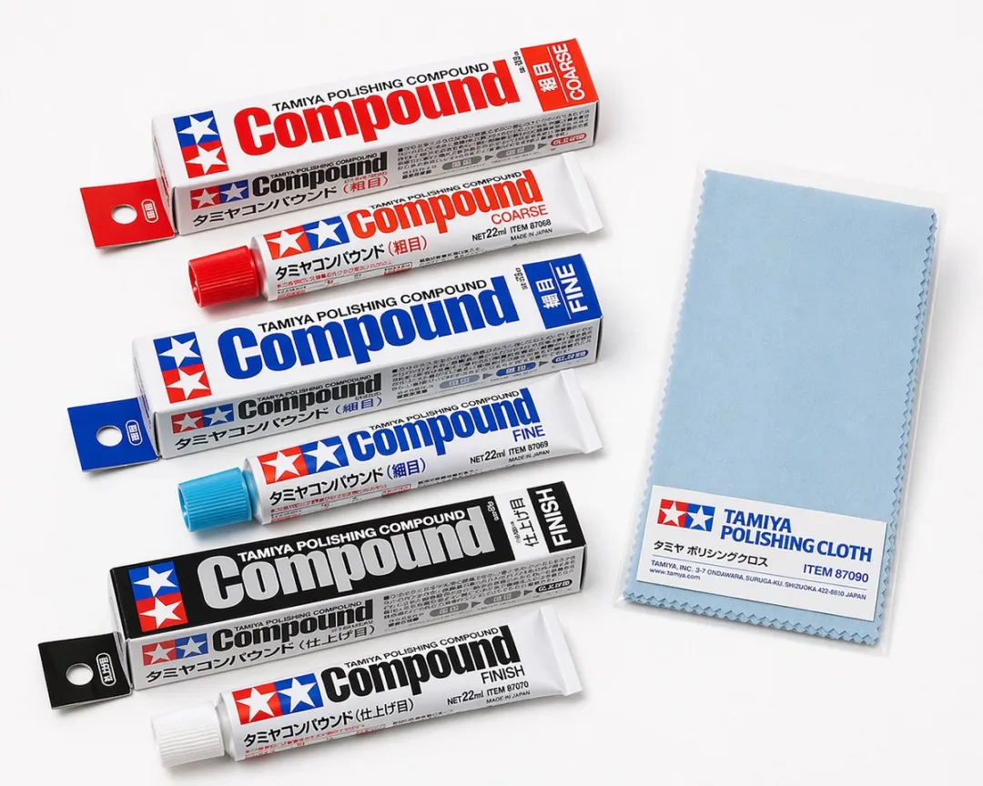 Tamiya Polijstset Compleet - 4-delig