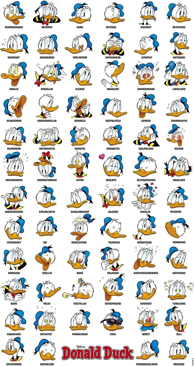 Disney Donald Duck Poster