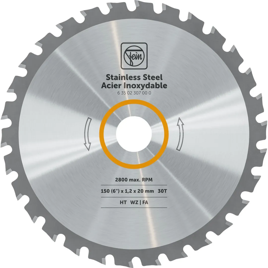 Fein 63502307000 Cirkelzaagblad RVS