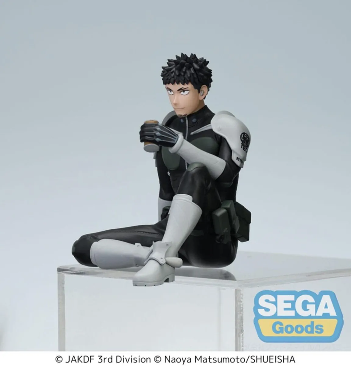 Sega Kaiju No. 8 Kafka Hibino Break Time PM Perching PVC Statue 8cm