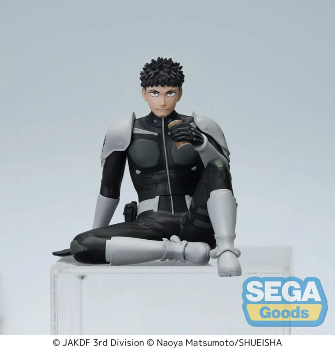 Sega Kaiju No. 8 Kafka Hibino Break Time PM Perching PVC Statue 8cm