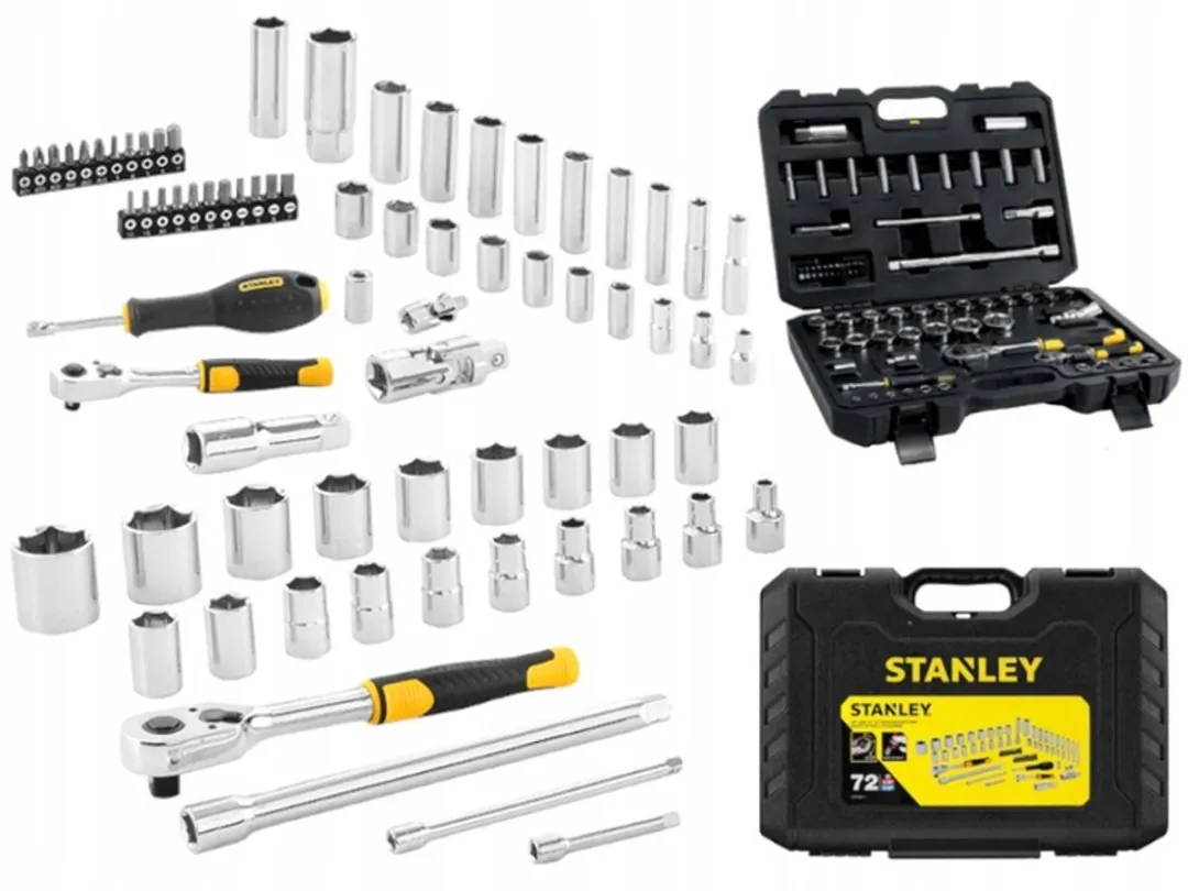 Stanley Dopsleutelset STMT82831-1 - 72-delig - 1/4" & 1/2"