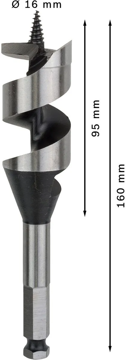 Bosch Professional Slangenboor 32x160 Hout - MPN 2608585712 - afbeelding 2 van 5