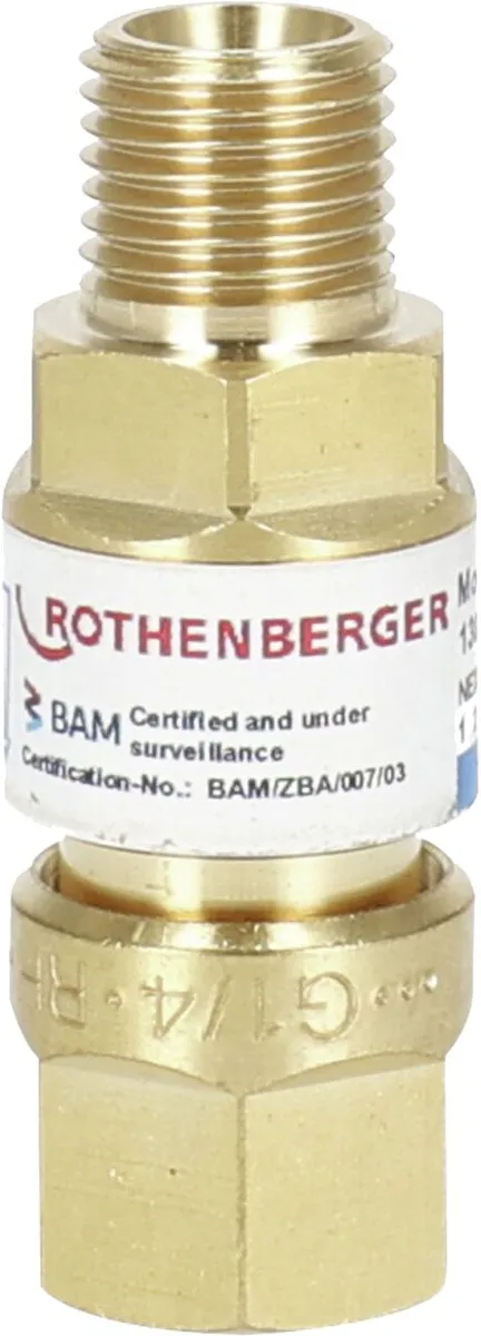 Rothenberger RO O2 Veiligheidsinzetstuk 1/4" Handgreepset