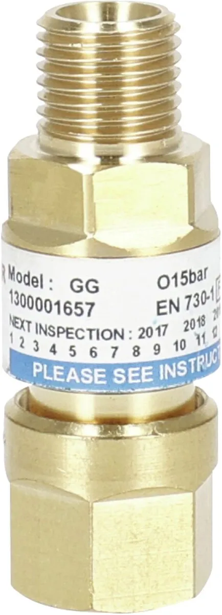 Rothenberger RO O2 Veiligheidsinzetstuk 1/4" Handgreepset