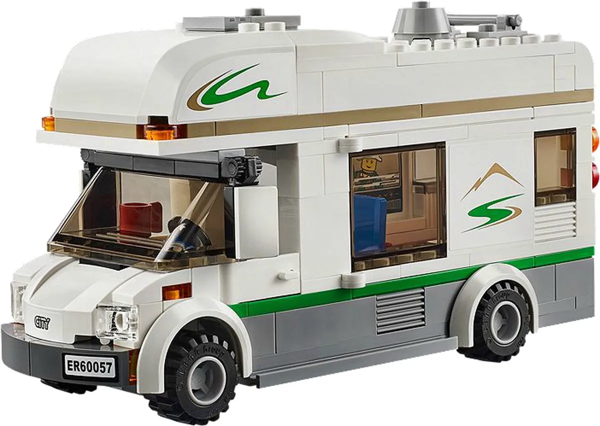 LEGO City Camper 60057 - 2 Minifiguren - afbeelding 2 van 6