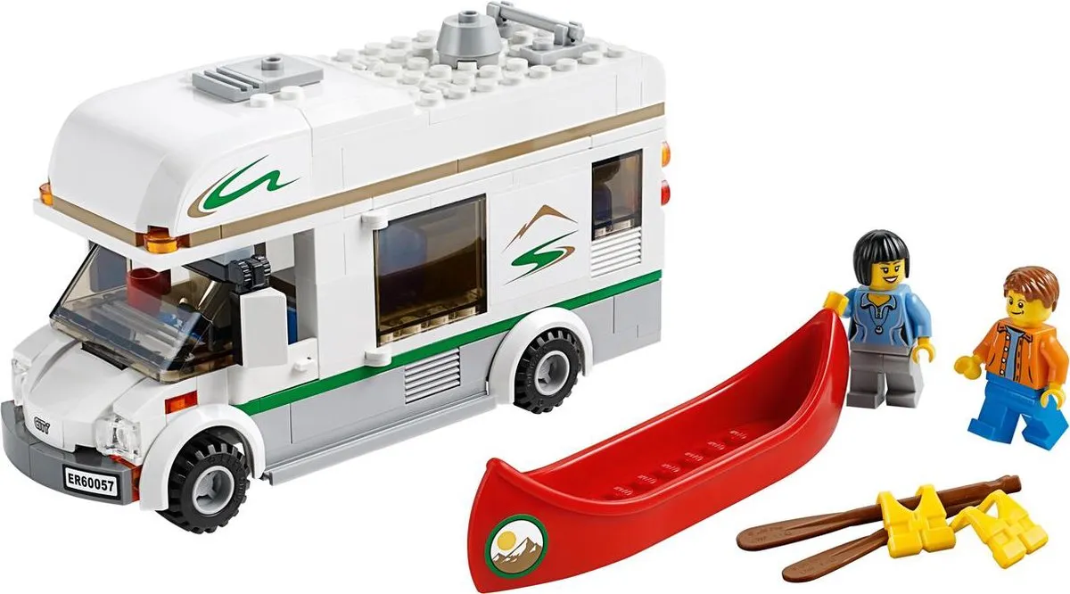 LEGO City Camper 60057 - 2 Minifiguren - afbeelding 3 van 6