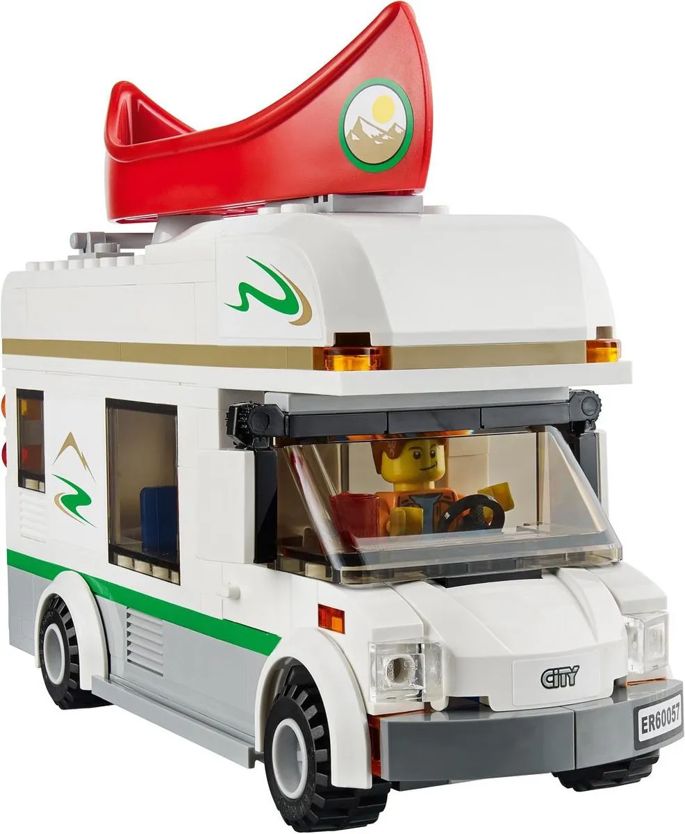LEGO City Camper 60057 - 2 Minifiguren - afbeelding 6 van 6