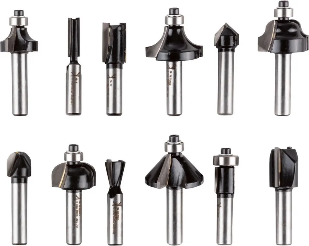 PARKSIDE Freesbit Set 12-delig