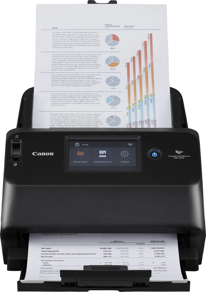 Canon imageFORMULA DR-S130 Scanner - Zwart